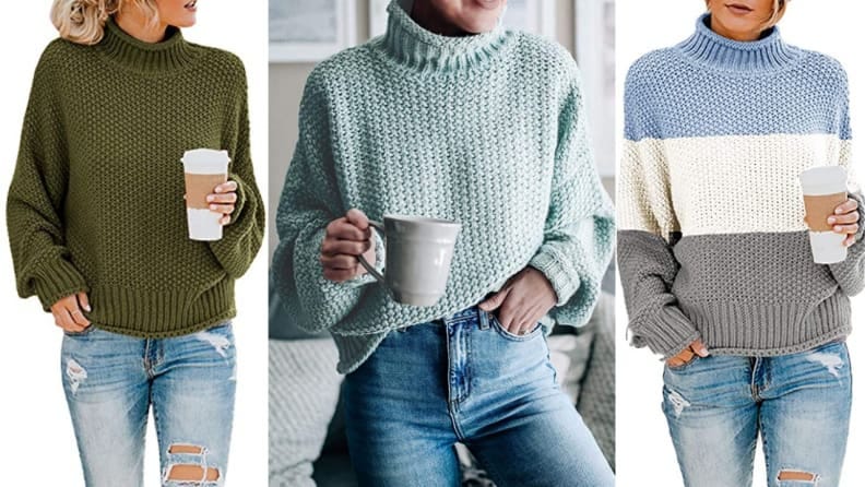 long pullover sweater